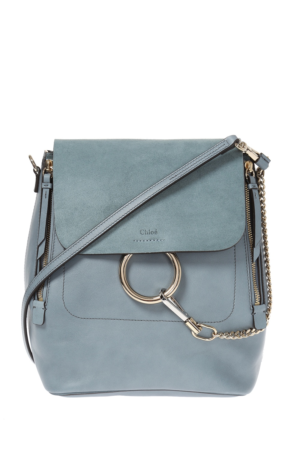 Chloe backpack outlet blue